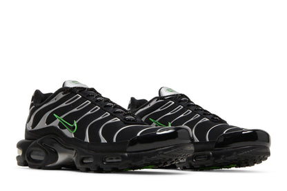 Nike Air Max Plus TN Black Silver Green Strike - packaging et boîte