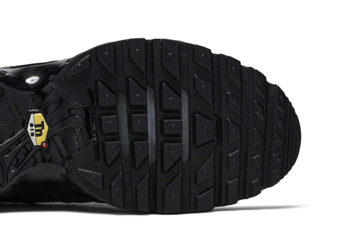 Nike Air Max Plus TN Triple Black - détail de la semelle Air