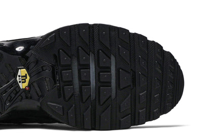Nike Air Max Plus TN Triple Black - détail de la semelle Air