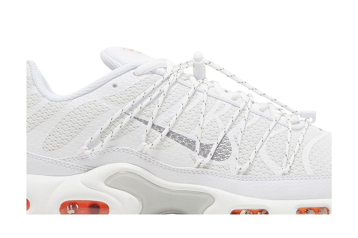 Nike Air Max Plus TN Utility White Safety Orange - vue de profil