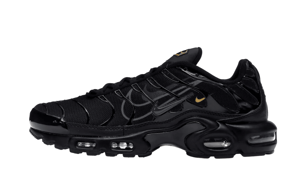 Nike Air Max Plus TN Multi-Swoosh Black - vue de face