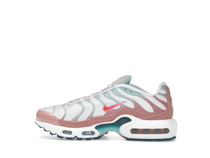 Nike Air Max Plus TN White Red Stardust Jade Ice Siren Red - vue arrière