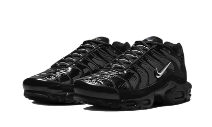 Nike Air Max Plus TN Black Volt Silver - vue de profil