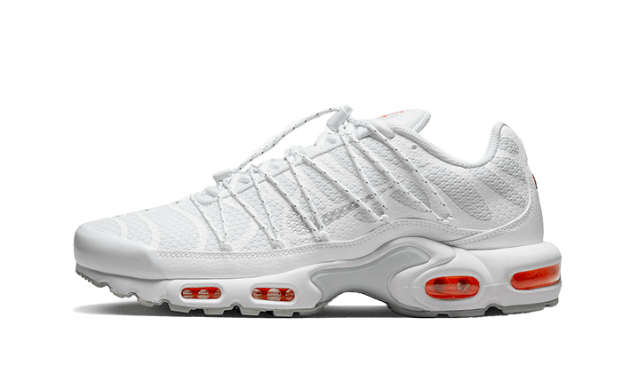 Nike Air Max Plus TN Utility White Safety Orange - vue de face