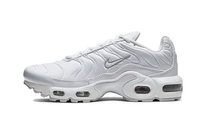 Nike Air Max Plus TN Triple  White - vue de face