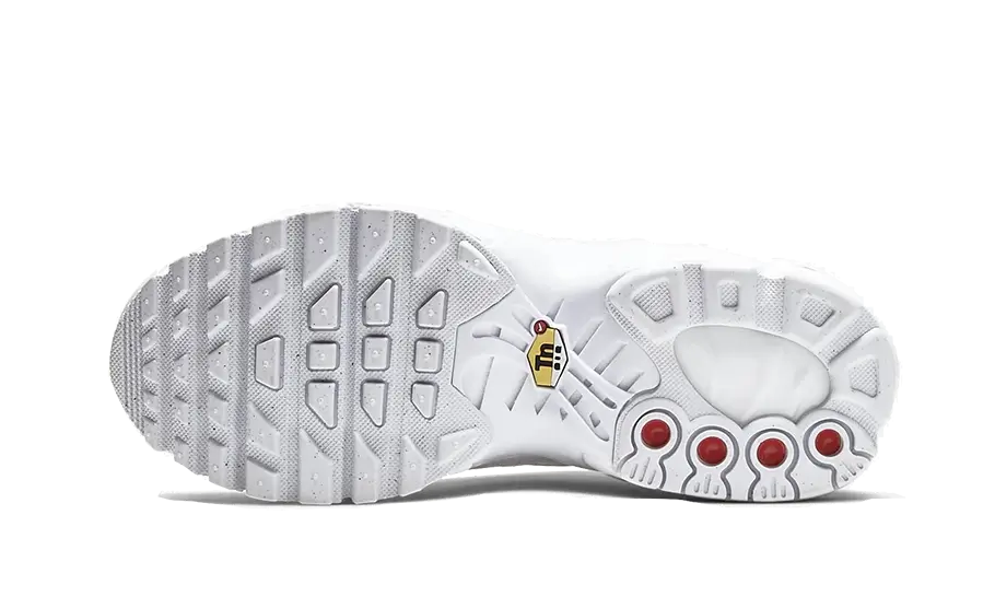 Nike Air Max Plus TN Triple  White - vue arrière